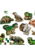 Odlewy gipsowe 3D Dinozaury Ses Creative