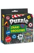 PUZZLE ZNAKI DROGOWE Kangur
