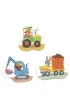 Puzzle 3w1 Transport Maksik