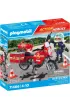 Playmobil Action Heroes Motocykl stra�y po�arnej na miejscu wypadku 71466
