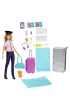 Barbie. Samolot + Lalka Pilotka GJB33 Mattel