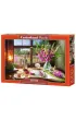 Puzzle 1000 el. Kompozycja kwiatowa Castorland