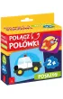 Puzzle Po��cz po��wki. Pojazdy Kangur