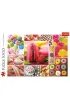 Puzzle 1000 el. Cukierki kola� Trefl
