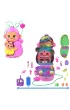 Polly Pocket. Kompaktowa torebka Urocze ma�pki Mattel