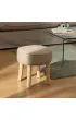 Atmosphera Taboret Adriel be�owy velvet