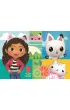 Puzzle 30 el. SuperColor. Koci Domek Gabi Clementoni