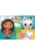 Puzzle 30 el. SuperColor. Koci Domek Gabi Clementoni