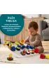 Tablica manipulacyjna z kostk� i doczepianymi elementami 12 m+ Top Bright