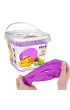 Okto Zestaw lekkiej powietrznej ciastoliny fiolet 910ml
