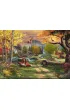 Puzzle 1000 T.Kinkade PQ Lis i Pies Disney 114000 Schmidt