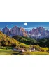 Puzzle 1500 el. Dolina Val di Funes, Dolomity, W�ochy Trefl