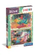 Puzzle 2x60 el. SuperColor. Stitch 24822 Clementoni