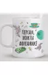 TanioKsi��kowy kubek - Keep Calm, Drink Tea AND Read Books 330 ml
