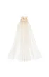 Souza! Opaska tiara z tiulowym welonem i z�ot� mini-koron� Chava