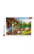 Puzzle 500 el. Domek w g�rach Trefl