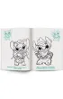Stitch. Kolorowanka z Naklejkami