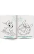 Stitch. Kolorowanka z Naklejkami
