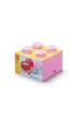 Pojemnik klocek LEGO Brick 4 Jasnor�owy