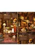 Puzzle Miniaturowy domek Book Nook �wi�tynia wiedzy Habarri