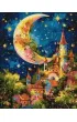 Ideyka Malowania po numerach - Gwiezdny pa�ac 40x50cm