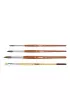 Milan P�dzle okr�g�e z w�osia koziego serii 101, nr 6, 10, 14 i serii 524, nr 8 4 szt.