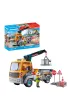 Playmobil Action Heroes Ci�ar�wka budowlana z d�wigiem 71750