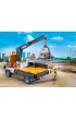 Playmobil Action Heroes Ci�ar�wka budowlana z d�wigiem 71750