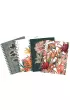Top-2000 Ko�ozeszyt Flowers A5 Kratka, 5 mm 100 kartek