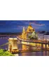 Puzzle 2000 el. Budapest view at dusk Castorland