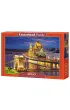 Puzzle 2000 el. Budapest view at dusk Castorland