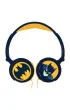 Sk�adane s�uchawki przewodowe stereo Batman z g�o�no�ci� bezpieczn� dla dzieci Lexibook HP015BAT