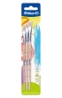 Pelikan P�dzel p�aski 613f (8,10,12) 3 szt.
