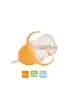 Kubek Munchkin niekapek ze s�omk� 207ml pomara�czowy
