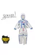 Kostium kombinezon astronauty srebrny 3-4 lata