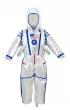 Kostium kombinezon astronauty srebrny 3-4 lata