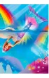 Barbie Dreamtopia. Malibu Syrenka Migocz�ce �wiate�ka Lalka HDJ36 Mattel