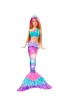 Barbie Dreamtopia. Malibu Syrenka Migocz�ce �wiate�ka Lalka HDJ36 Mattel