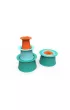 Zestaw 3 foremek do piasku Wie�a Alto Lagoon Green + Vintage Blue + Mighty Orange Quut