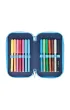Herlitz Pi�rnik potr�jny z wyposa�eniem Cosmic Explorer