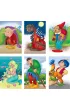 Puzzle Klocki 6 elementw mix Adamigo