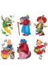 Puzzle Klocki 6 elementw mix Adamigo