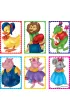 Puzzle Klocki 6 elementw mix Adamigo