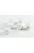 Kostka do gry plastik standard - bia�a - 100 szt.