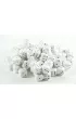 Kostka do gry plastik standard - bia�a - 100 szt.