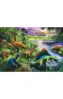 Puzzle 200 el. Drapiene dinozaury Trefl