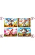 Puzzle 4w1 Cute Animals CASTORLAND B-041084