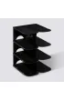 5five Simply Smart Organizer na 4 pary but�w Czarny