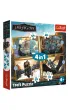 Puzzle 4w1 - Smocze dni (35+48+54+70 el.) Trefl