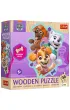 Puzzle konturowe 50 el. Weso�a gromadka piesk�w Trefl